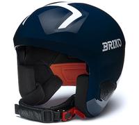 Briko, Helmet Unisexe Adulte, Shiny DOWNRIVER Blue-White, M