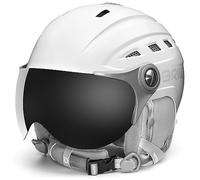 Briko, Helmet Unisexe Adulte, Shiny Pearl White, L