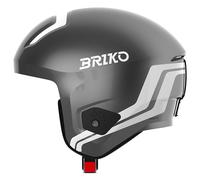 Briko - Vulcano 2.0 Mips Shiny Metallic Dark Grey White - S - Casque