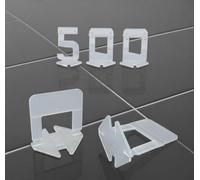 Brikora - 500 Croisillon Autonivelant 3mm pour carrelage qualité premium - Croisillons kit joint carrelage - Cale carrelage autonivelante Outil niveau pose salle de bain & sol Correcteur nivellement