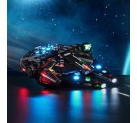 BRIKSMAX 2.0 Kit d'éclairage LED pour Lego Le Faucon Noir - Éclairage LED innovant compatible avec Lego Star Wars 75389 - Ensemble Lego non inclus