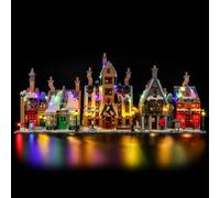 BRIKSMAX Éclairage LED pour Lego Harry Potter Village Hogsmeade - Édition collection 76457 - Kit de lumière compatible pour blocs de construction - Sans kit Lego