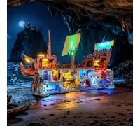 BRIKSMAX Éclairage LED pour Lego Ideas Les Goonies 21363, kit de lumière compatible pour briques de construction, sans kit Lego, lumière décorative de qualité supérieure pour modélisme, décoration