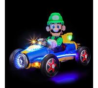 BRIKSMAX Éclairage LED pour LEGO Mario Kart : Luigi & Turboflitzer 72050, kit de lumière compatible pour blocs de construction - Sans kit Lego, lumière décorative de qualité supérieure pour modélisme