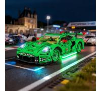 BRIKSMAX Éclairage LED pour Lego Technic Porsche 911 GT3 R REXY AO Racing Voiture de course 42224 - Kit d'éclairage compatible pour blocs de construction - Sans kit Lego - Lumière décorative de