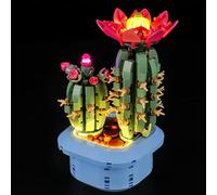 BRIKSMAX Éclairage LED pour LEGO The Botanical Collection 11509 - Cactus en fleurs - Kit de lumière compatible pour blocs de construction - Sans kit Lego - Lumière décorative de qualité supérieure