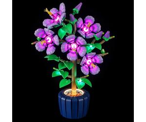 BRIKSMAX Kit d’éclairage à LED pour Lego 10372 Hibiscus - Compatible with The Botanical Collection Blocs de Construction Modèle- Pas inclure l’Ensemble Lego
