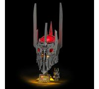 BRIKSMAX Kit d’éclairage à led pour LEGO 11373 Le Seigneur des Anneaux : le casque de Sauron - Compatible with Lego Icons Blocs de construction Modèle- Pas inclure l’ensemble Lego