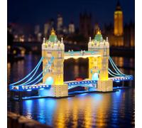 BRIKSMAX Kit d’éclairage à LED pour Lego 21067 Tower Bridge - Compatible with Lego Architecture Blocs de Construction Modèle- Pas inclure l’Ensemble Lego
