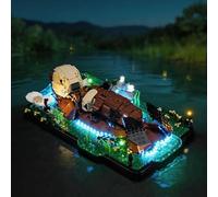 BRIKSMAX Kit d’éclairage à led pour LEGO 21366 Les loutres câlines - Compatible with Lego Ideas Blocs de construction Modèle- Pas inclure l’ensemble Lego