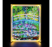 BRIKSMAX Kit d’éclairage à led pour LEGO 31220 Claude Monet : le bassin aux nymphéas, harmonie verte - Compatible with Lego Art Blocs de construction Modèle- Pas inclure l’ensemble Lego