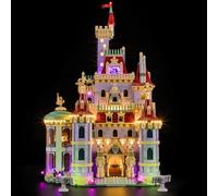 BRIKSMAX Kit d’éclairage à LED pour Lego 43263 Le château de La Belle et la Bête - Compatible with Lego Disney Blocs de Construction Modèle- Pas inclure l’Ensemble Lego