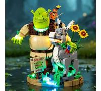 BRIKSMAX Kit d’éclairage à LED pour Lego 72423 Shrek, l’Âne et Le Chat Potté - Compatible with Lego/Blocs de Construction Modèle- Pas inclure l’Ensemble Lego