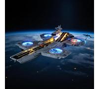 BRIKSMAX Kit d’éclairage à LED pour Lego 76354 L’héliporteur du Shield - Compatible with Lego Marvel Blocs de Construction Modèle- Pas inclure l’Ensemble Lego