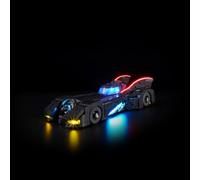 BRIKSMAX Kit d’éclairage à LED pour Lego 76355 La Batmobile de Batman, Le défi - Compatible with Lego Batman Blocs de Construction Modèle- Pas inclure l’Ensemble Lego