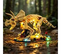 BRIKSMAX Kit d’éclairage à LED pour Lego 77985 Les fossiles de Dinosaure : Le tricératops - Compatible with Lego Jurassic World Blocs de Construction Modèle- Pas inclure l’Ensemble Lego