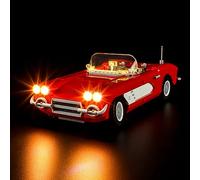 BRIKSMAX Kit d’éclairage à LED pour Lego Corvette - Compatible with Lego 10321 Blocs de Construction Modèle- Pas inclure l’Ensemble Lego