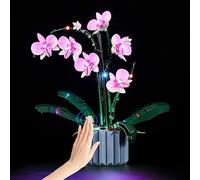 BRIKSMAX Kit d’éclairage à LED pour Lego Creator Expert L’orchidée (Version à Induction Manuelle) - Compatible with Lego 10311 Blocs de Construction Modèle- Pas inclure l’Ensemble Lego