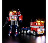 BRIKSMAX Kit d’éclairage à LED pour Lego Creator Expert Optimus Prime - Compatible with Lego 10302 Blocs de Construction Modèle- Pas inclure l’Ensemble Lego