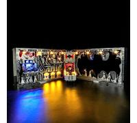 BRIKSMAX Kit d’éclairage à LED pour Lego DC Batcave - La boîte de l'ombre - Compatible with Lego 76252 Blocs de Construction Modèle- Pas inclure l’Ensemble Lego