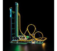BRIKSMAX Kit d’éclairage à LED pour Lego Icons Le Grand Huit - Compatible with Lego 10303 Blocs de Construction Modèle- Pas inclure l’Ensemble Lego