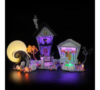 BRIKSMAX Kit d’éclairage à LED pour Lego Ideas L'Étrange Noël de Monsieur Jack - Compatible with 21351 Blocs de Construction Modèle- Pas inclure l’Ensemble Lego