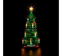 BRIKSMAX Kit d’éclairage à led pour LEGO Le sapin de Noël - Compatible with Lego 40573 Blocs de construction Modèle- Pas inclure l’ensemble Lego
