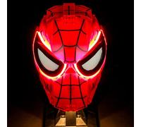 BRIKSMAX Kit d’éclairage à led pour LEGO Marvel Le masque de Spider-Man - Compatible with Lego 76285 Blocs de construction Modèle- Pas inclure l’ensemble Lego