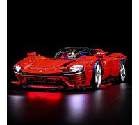 BRIKSMAX Kit d’éclairage à LED pour LEGO Technic Ferrari Daytona SP3 - Compatible avec les blocs de construction Lego 42143