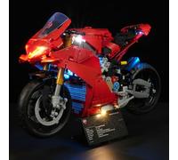 BRIKSMAX Kit d’éclairage à led pour LEGO Technic La Moto Ducati Panigale V4 S - Compatible with Lego 42202 Blocs de construction Modèle- Pas inclure l’ensemble Lego