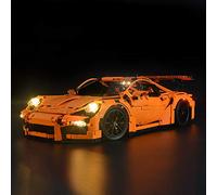 BRIKSMAX Kit de LED pour 911 GT3 RS, Compatible avec la Maquette Lego 42056. La Maquette de Construction n'est Pas Incluse