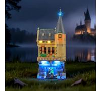 BRIKSMAX Kit d'éclairage 2.0 compatible avec Lego Harry Potter Château de Poudlard : Aile hospitalière 76463 Ensembles de construction - Kits d'éclairage LED originaux (accessoires uniquement) pour