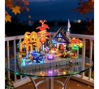 BRIKSMAX Kit d'éclairage 2.0 Compatible avec Lego Icons Cottage d'Automne et Jardin 11372 - Kits d'éclairage LED originaux (accessoires uniquement) pour affichage, cadeaux et collectionneurs