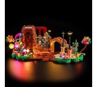 BRIKSMAX Kit d'éclairage 2.0 compatible avec Lego Ideas Willy Wonka & the Chocolate Factory 21360 - Kits d'éclairage LED (accessoires uniquement), technologie de masquage de câble pour présentation