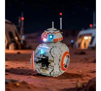 BRIKSMAX Kit d'éclairage 2.0 Compatible avec Lego Star Wars BB-8 Astromech Droid 75452 Ensembles de construction - Kits d'éclairage LED originaux (accessoires seulement) pour affichage, cadeaux et