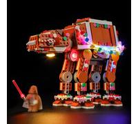 BRIKSMAX Kit d'éclairage 2.0 compatible avec Lego Star Wars Gingerbread at-at Walker 40806 - Kits d'éclairage LED (accessoires uniquement), technologie de masquage de câble pour affichage, cadeaux et