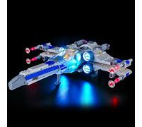 BRIKSMAX Kit d'éclairage 2.0 compatible avec Lego Star Wars New Republic X-Wing Starfighter 75460 - Kits d'éclairage LED originaux (accessoires uniquement) pour affichage, cadeaux et collectionneurs
