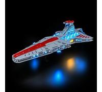 BRIKSMAX Kit d'éclairage 2.0 compatible avec Lego Star Wars Venator-Class Republic Attack Cruiser 75367 (télécommande) - Kits d'éclairage LED originaux (sans lego) pour affichage, cadeaux et