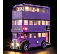 BRIKSMAX Kit d'éclairage 2.0 pour Lego Knight Bus Adventure - Éclairage LED innovant compatible avec Harry Potter 76446 - Kit Lego non inclus