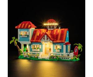 BRIKSMAX Kit d'éclairage 2.0 pour Lego Lilo et Stitch Beach House - Éclairage LED innovant compatible avec Disney 43268 - Kit Lego non inclus