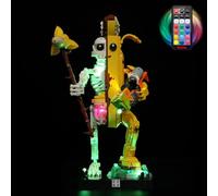 Briksmax Kit d'éclairage 2.0 pour Lego Peely Bone (version télécommande) - Éclairage LED innovant compatible avec 77072 - Kit non inclus