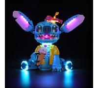 BRIKSMAX Kit d'éclairage 2.0 pour Stitch - Kit d'éclairage LED innovant compatible avec Lego Disney 43249