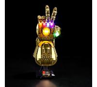 BRIKSMAX Kit d'éclairage à LED pour Le Gant de l'infini - Compatible avec Lego 76191 Blocs de Construction Modèle - Pas inclure l'Ensemble
