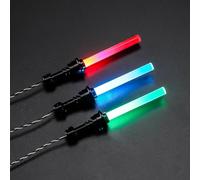BRIKSMAX Kit d'éclairage LED pour figurines Lego Star Wars - Câble de 30 cm avec extensions modulaires de 15/20/30 cm - Éclairage multicolore pour vitrines et bureaux (sans minifigure)