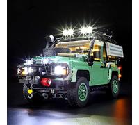 BRIKSMAX Kit d'éclairage LED pour LEGO-10317 Land Rover Classic Defender 90 - Compatible avec le modèle Lego Icons Building Blocks - Ensemble Lego non inclus