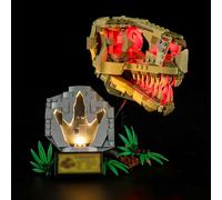 BRIKSMAX Kit d'éclairage LED pour Lego-76964 Fossiles de Dinosaures : Tête de Mort T. Rex - Compatible avec Le kit de Construction Lego Jurassic World - Ensemble Lego Non Inclus