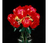 BRIKSMAX Kit d'éclairage LED pour roses - Compatible Lego Icons Flower 10328