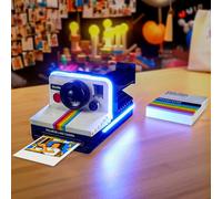 BRIKSMAX Lumière LED pour appareil photo instantané Lego Polaroid OneStep SX-70 21345 - Compatible avec Lego Ideas
