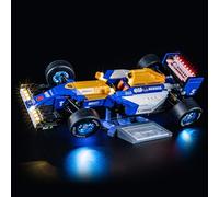 BRIKSMAX Lumière pour Williams Racing FW14B avec Nigel Mansell 10353 - Compatible avec les briques Lego Icons - Sans kit Lego
