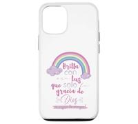 Brilla con esa luz que solo la gracia de Dios es capaz Coque pour iPhone 12/12 Pro